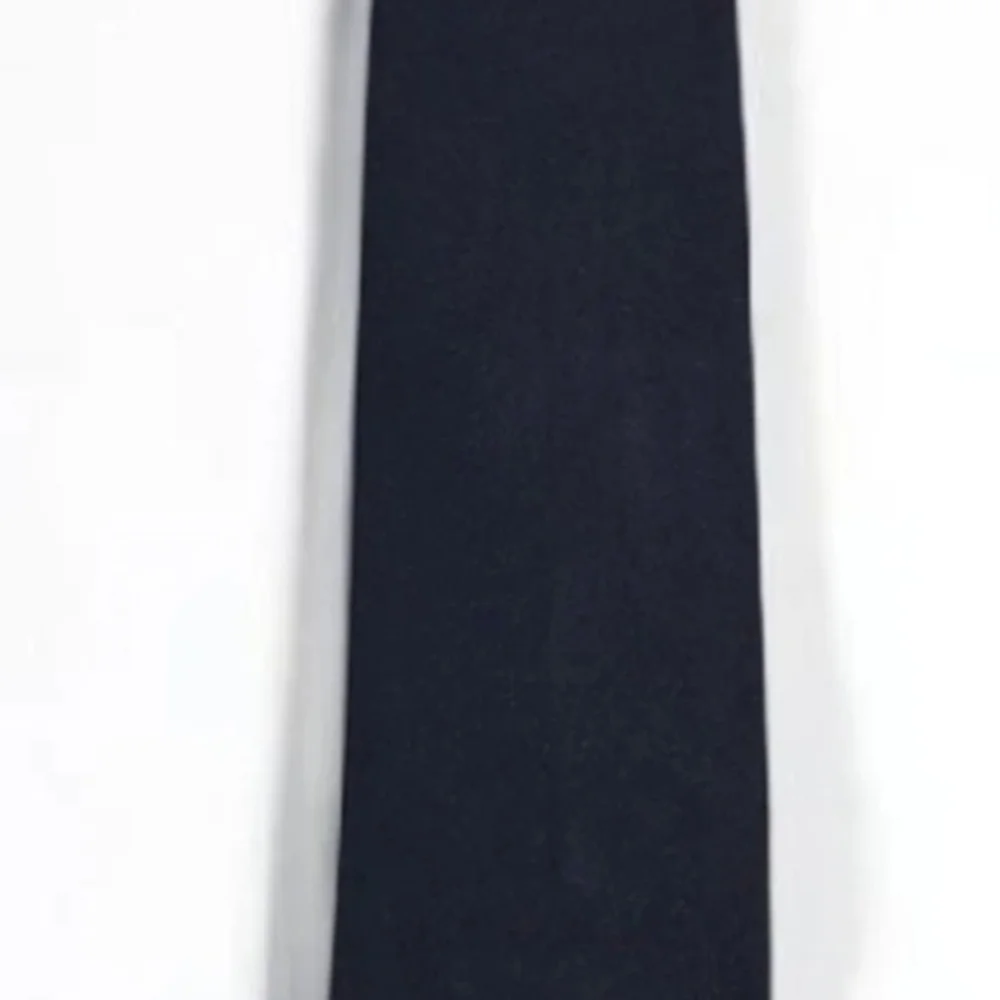 Boys Classic Black Clip-on Necktie 17.5
